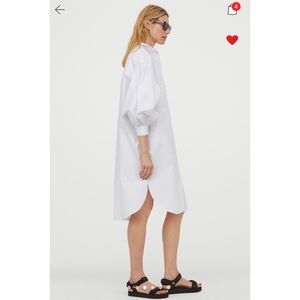 H&M cotton shirt dress